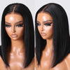 Yaki Straight Short Bob Pre Everything Lace Front Wig