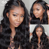 Body Wave Glueless Lace Frontal Pre Cut Pre Bleached Wig