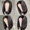 Blunt Cut Bob Lace Closure Short Bob Wigs