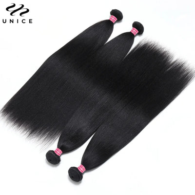 Yaki Straight Human Hair Bundles