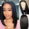 Straight Bob Lace Front Human Hair Wig