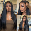 Straight Pre Plucked Lace Frontal Hair Wigs