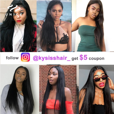 Kysiss Series Malaysian Straight Hair Weave Bundles