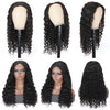 Wet and Wavy Deep Wave V Part Human Hair Wig