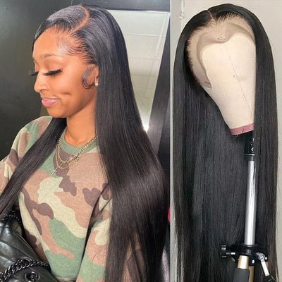 Hd Lace Frontal Pre plucked High Density Wigs