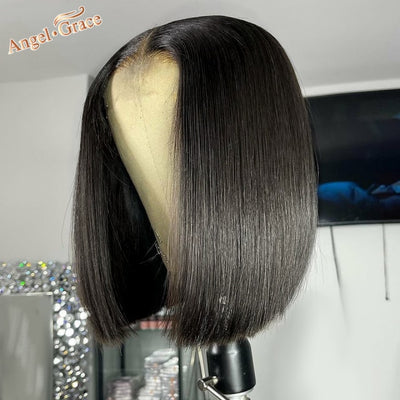 Short Bob Straight Lace Front Human Hair Wig